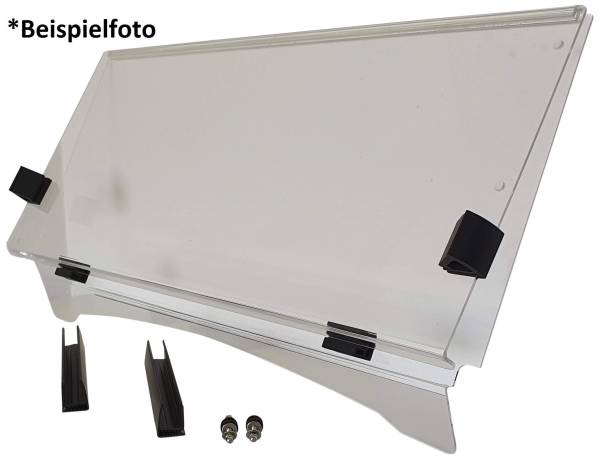 EZGO TXT Folding Clear Windshield (Years 1994.5-2013)